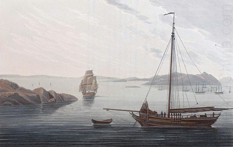 John William Edy Heliesund Harbour china oil painting image